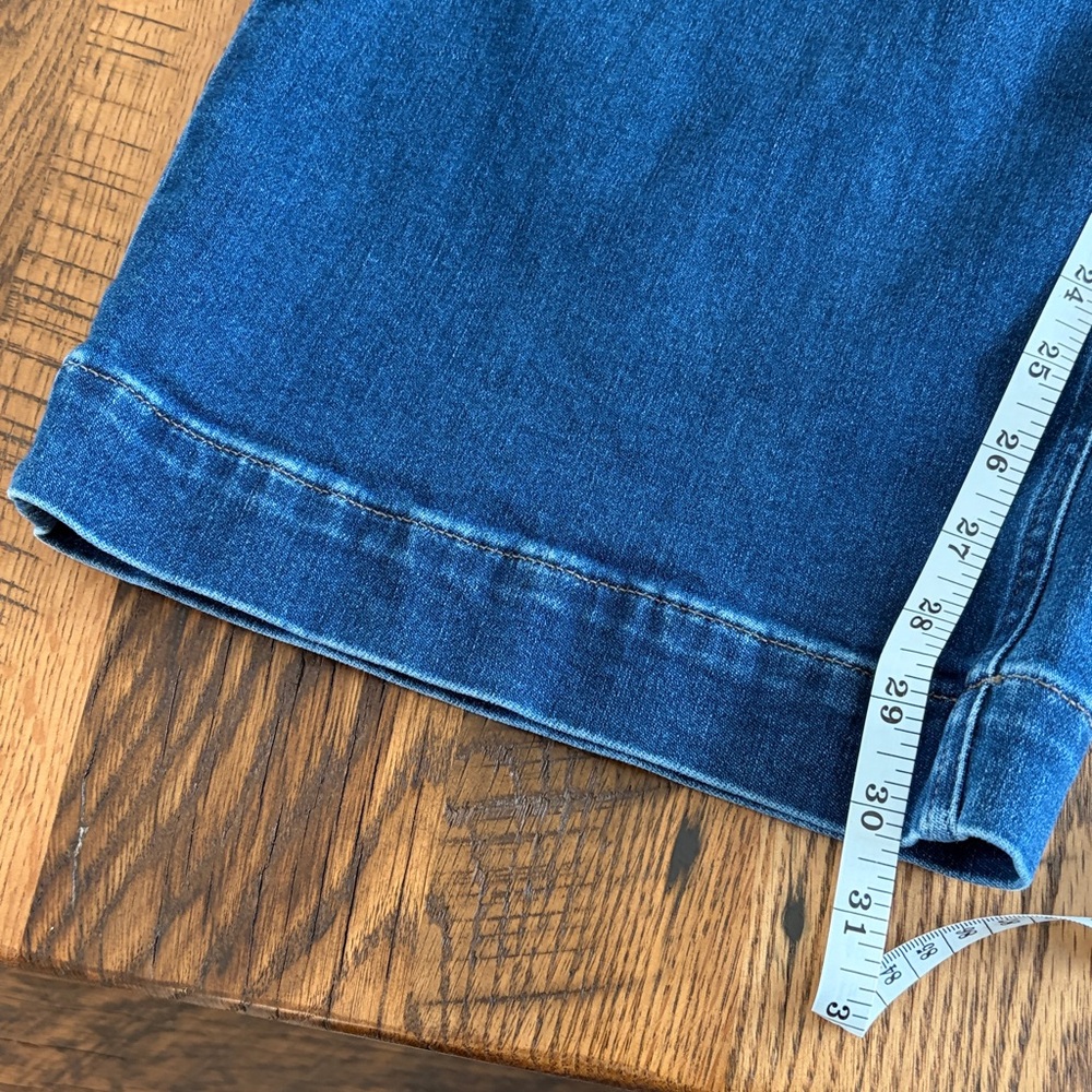 J. Crew Dark Blue Flare Jeans - Picture 7 of 7